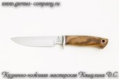 Нож Х12МФ Тигр, корень ореха фото 2