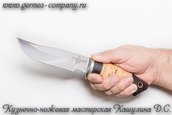 Нож 110х18 Промысловый, береста фото 5