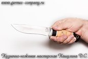 Нож Х12МФ Ястреб, береста фото 5
