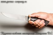 Нож Легионер: порошковая сталь, черный граб фото 5