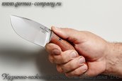 Нож Разделочный-1, лезвие 95x18, рукоять бубинга помеле фото 5