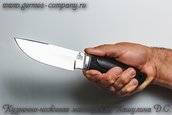 Нож Тайга Х12МФ, черный граб фото 5