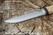 Нож Якутский 95х18, кованый дол фото 4