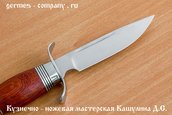 НКВД мини-нож, сталь Х12МФ фото 3