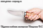Нож Глухарь, порошковая сталь элмакс, береза фото 5