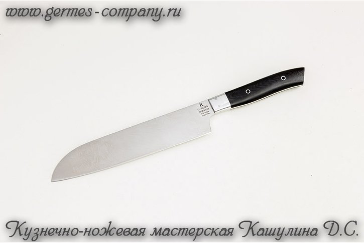 Нож Х12МФ "НОЖ КУХОННЫЙ 2", микарта