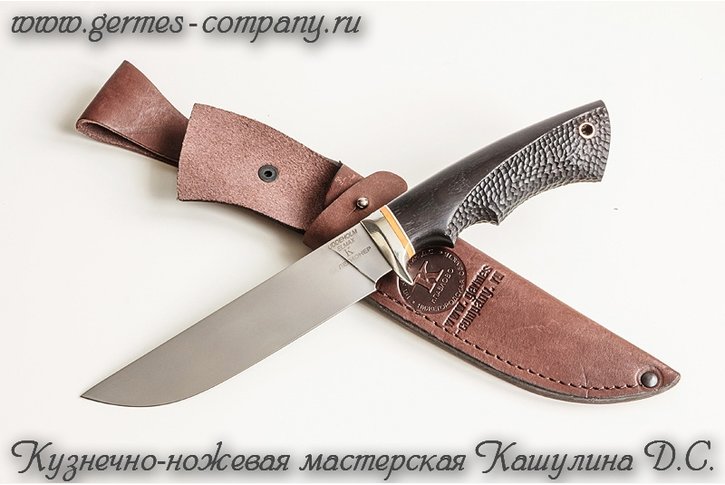 Нож Легионер: порошковая сталь, черный граб