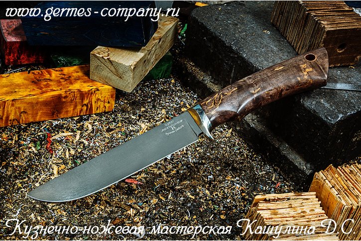 Нож Легионер - булатная сталь, стабилизированное дерево