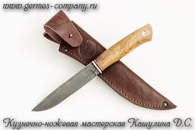 Нож ХВ-5 Соболь, корень ореха