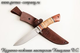 Нож Лазутчик Х12МФ, береста