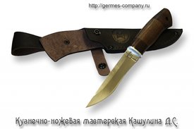 Нож Таймень из кованной стали 95х18, венге