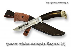 Нож 95х18 Ястреб, рисунок, граб