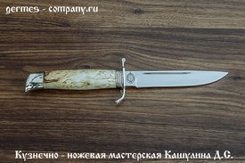Нож НКВД из кованой Х12МФ,карелка