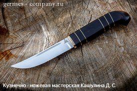 Нож ПУККО из кованой 110Х18, граб